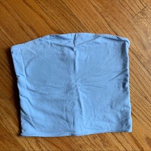 Light blue tube top
